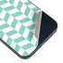 Blue White Chevron iPhone 13 Skin