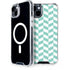 Blue White Chevron iPhone 14 MagSafe Case