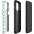 Blue White Chevron iPhone 14 Impact Case