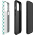 Blue White Chevron iPhone 14 Pro Impact Case