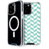 Blue White Chevron iPhone 15 Pro Max MagSafe Case