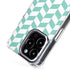 Blue White Chevron iPhone 15 Pro Max MagSafe Case