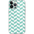 Blue White Chevron iPhone 14 Pro Max Skin