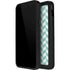 Blue White Chevron iPhone 15 Plus Waterproof Case