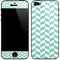 Blue White Chevron iPhone 5/5s/5SE Skin