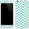 Blue White Chevron iPhone 6/6s Plus Skin
