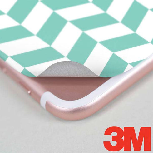 Blue White Chevron iPhone 7 Plus Skin