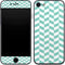 Blue White Chevron iPhone 7 Skin