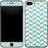 Blue White Chevron iPhone 8 Plus Skin