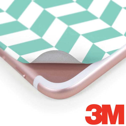 Blue White Chevron iPhone 8 Plus Skin