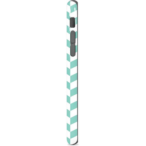 Blue White Chevron iPhone 8 Pro Case
