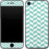 Blue White Chevron iPhone 8 Skin