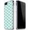 Blue White Chevron iPhone SE (2nd & 3rd Gen) Clear Case