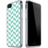 Blue White Chevron iPhone SE (2nd & 3rd Gen) Clear Case