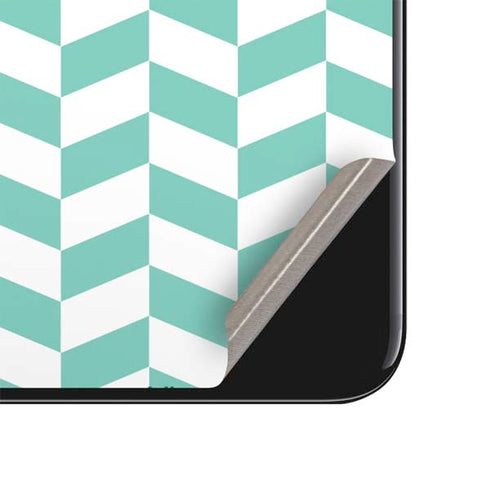 Blue White Chevron iPhone SE (2nd & 3rd Gen) Skin
