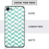 Blue White Chevron iPhone SE (2nd & 3rd Gen) Skin