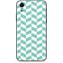 Blue White Chevron iPhone XR Skin