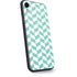 Blue White Chevron iPhone XR Skin