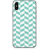 Blue White Chevron iPhone XS Max Skin