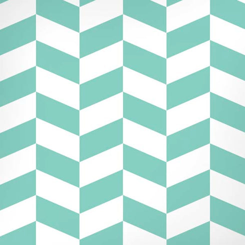 Blue White Chevron iPhone XS Skin