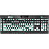 Blue White Chevron K95 RGB PLATINUM Mechanical Gaming Keyboard Skin