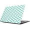 Blue White Chevron Apple MacBook Skin
