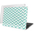 Blue White Chevron MacBook Pro 16in (2019-20) Case plus Skin