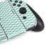 Blue White Chevron Nintendo Switch OLED (2021) Skin