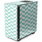 Blue White Chevron NZXT H510 Compact ATX Mid-Tower Case Skin