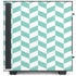 Blue White Chevron NZXT H510 Compact ATX Mid-Tower Case Skin