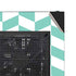 Blue White Chevron NZXT H510 Compact ATX Mid-Tower Case Skin