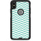 Blue White Chevron Otterbox Commuter iPhone Skin
