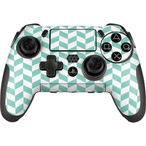 Blue White Chevron PlayStation Scuf Vantage 2 Controller Skin
