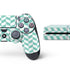 Blue White Chevron PS4 Console and Controller Bundle Skin