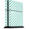 Blue White Chevron PS4 Console Skin