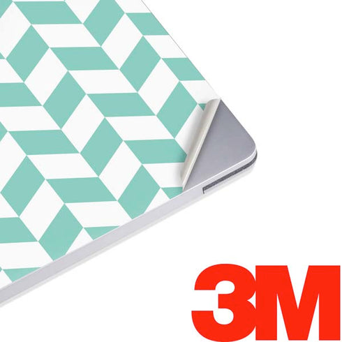Blue White Chevron Surface Laptop 2 Skin