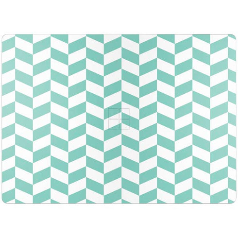 Blue White Chevron Surface Laptop 4 15in Skin