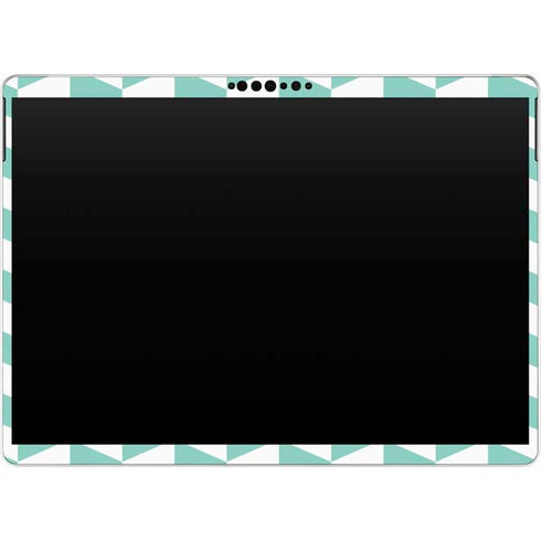 Blue White Chevron Surface Pro 8 Skin