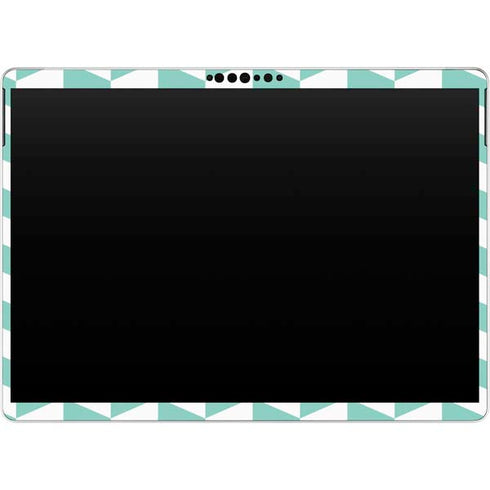 Blue White Chevron Surface Pro 9 Skin