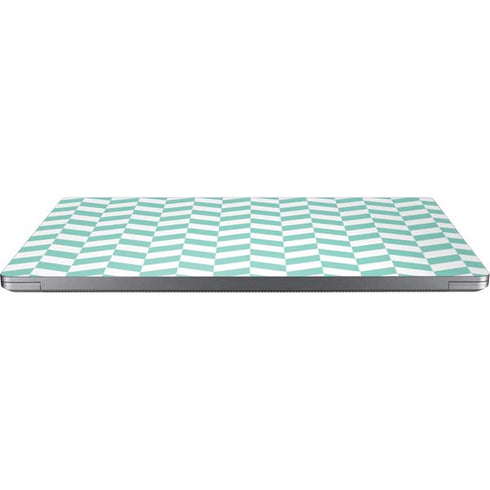 Blue White Chevron Universal Laptop 13in (10.6 x 7.6in) Skin