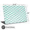 Blue White Chevron Universal Laptop 17in (13.8 x 10in) Skin
