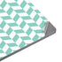 Blue White Chevron Universal Laptop 17in (13.8 x 10in) Skin