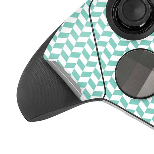 Blue White Chevron Xbox Elite Wireless Controller Series 2 Skin