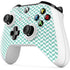 Blue White Chevron Xbox One S All-Digital Edition Bundle Skin