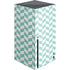 Blue White Chevron Xbox Series X Console Skin