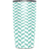Blue White Chevron Yeti 20oz Tumbler Skin