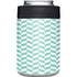 Blue White Chevron Yeti Colster Can Insulator Skin