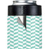 Blue White Chevron Yeti Colster Can Insulator Skin