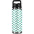Blue White Chevron YETI Rambler 26oz Bottle Skin