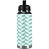 Blue White Chevron YETI Rambler 36oz Bottle Skin